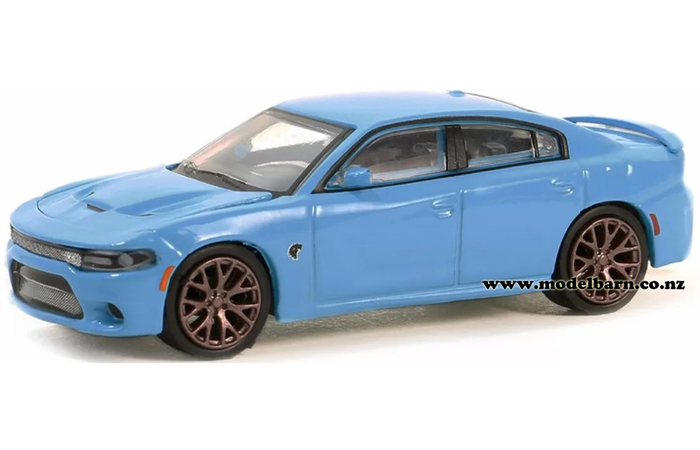 1/64 Dodge Charger SRT Hellcat (2016, light blue)