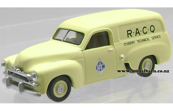 1/64 Holden FJ Panel Van (yellow) "RACQ"