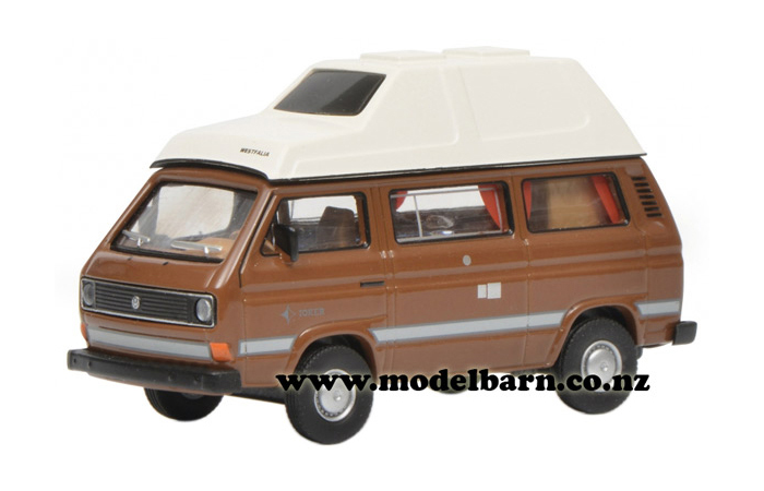 1/64 VW Kombi T3 Campervan (brown & white)