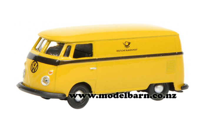 1/87 VW Kombi T1 Panel Van (yellow & black) "Deutsche Post"