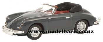 1/87 Porsche 356 A Convertible (dark grey)-porsche-Model Barn