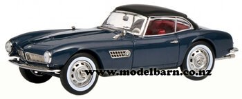 1/43 BMW 507 Roadster Hardtop (dark blue & black)-bmw-Model Barn