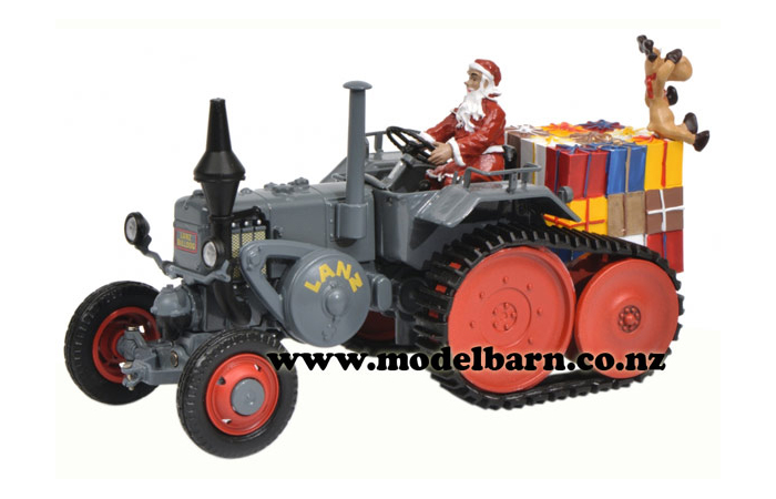 1/32 Lanz Bulldog Half Track with Santa & Reindeer "Christmas"