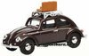 1/64 VW Beetle 1500 with Luggage Roof Rack (maroon)