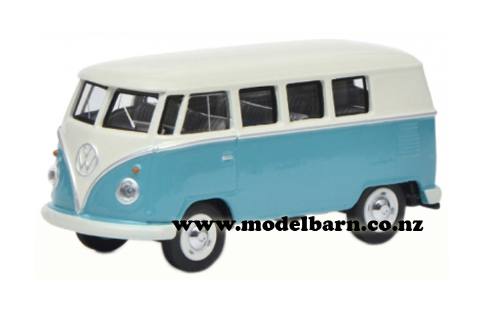 1/64 VW Kombi T1 Bus Kitset (turquoise & white)