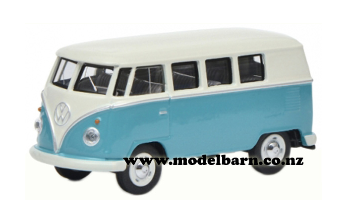 1/64 VW Kombi T1 Bus Kitset (turquoise & white)