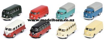 1/87 VW Kombi T1 Set of 8-volkswagen-Model Barn