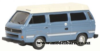 1/87 VW Kombi T3 Westaflia Joker Campervan (blue & white)-volkswagen-Model Barn