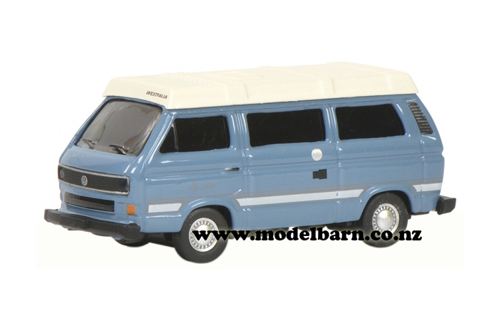 1/87 VW Kombi T3 Westaflia Joker Campervan (blue & white)