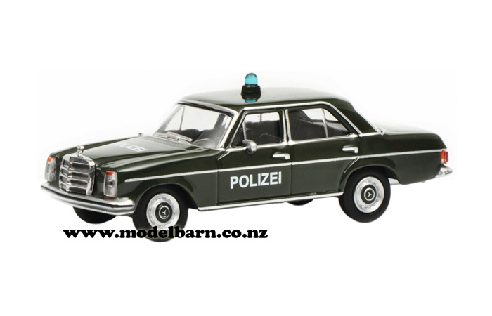 1/64 Mercedes 200D/8 "Polizei" Car (black)