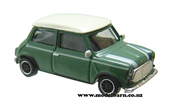 1/87 Mini Cooper (green & white)