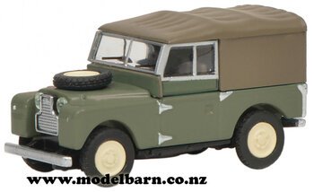 1/87 Land Rover 88 (green & tan)-land-rover-Model Barn