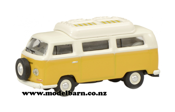 1/87 VW Kombi T2 Campervan (yellow & white)