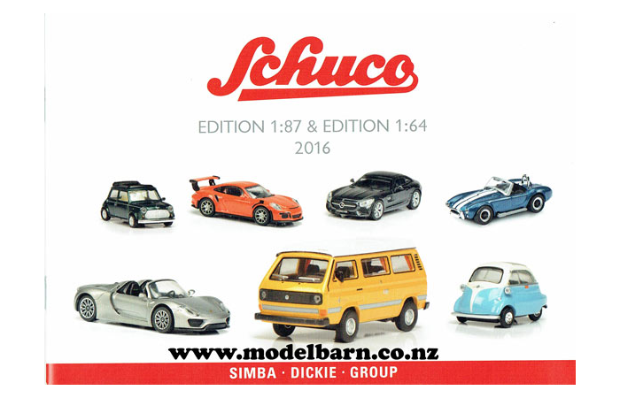 Schuco 2016 1/87 & 1/64 Catalogue