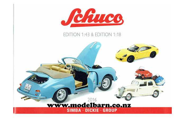 Schuco 2016 1/43 & 1/18 Catalogue