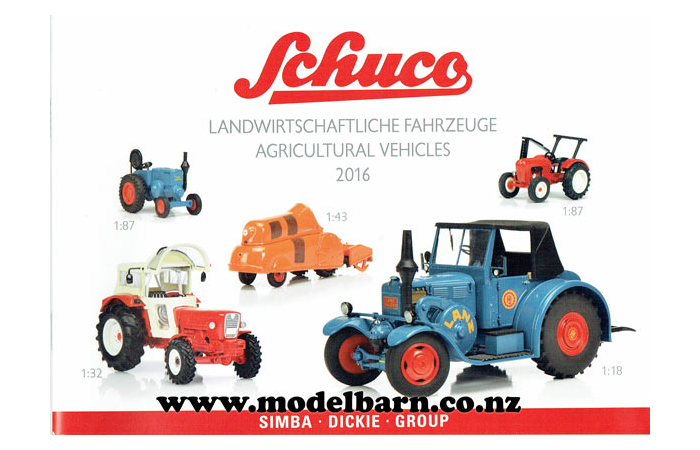 Schuco 2016 Agricultural Catalogue