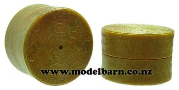 1/32 Round Hay Bales (2) Britains-parts,-accessories,-buildings-and-games-Model Barn