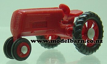 1/64 Cockshutt 70 Rowcrop on Rubber (red, unboxed)-oliver,-cockshutt-Model Barn