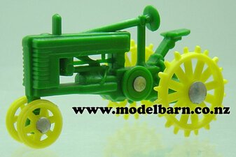 1/64 John Deere A Styled on steel (plastic, unboxed)-john-deere-Model Barn