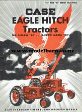 Case S & D Series Eagle Hitch Tractors Brochure 1953-case-Model Barn