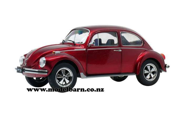 1/18 VW Beetle 1303 (1974, Custom Metallic Red)