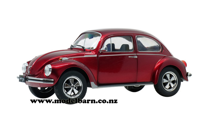 1/18 VW Beetle 1303 (1974, Custom Metallic Red)