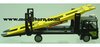 1/43 Renault Car Transporter & Trailer (black & yellow)