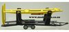 1/43 Renault Car Transporter & Trailer (black & yellow)