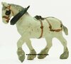 1/32 Clydesdale Horse (white)
