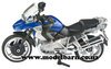 BMW R1200 GS Motorbike (blue, 68mm)