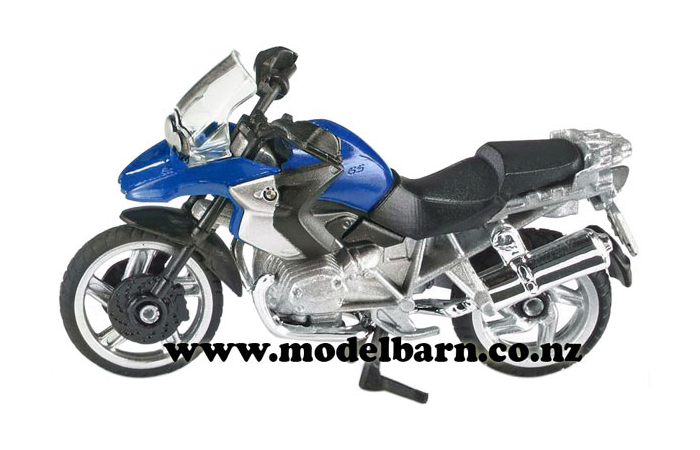 BMW R1200 GS Motorbike (blue, 68mm)