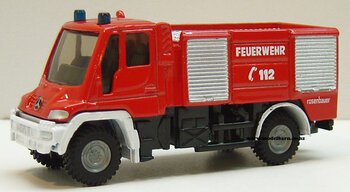 1/87 MB Unimog Fire Engine "Feuerwehr"-mercedes-Model Barn