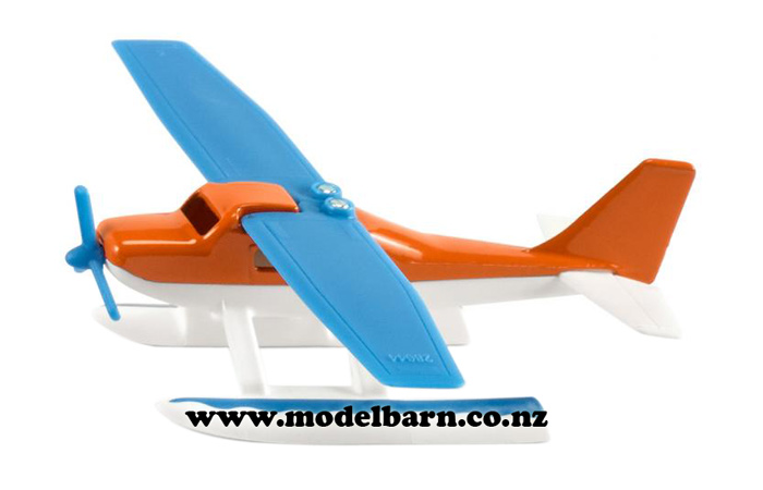 Seaplane (white,blue & orange, 80mm)