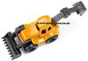 Backhoe Loader (orange & black, 118mm)