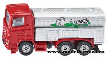 Scania Milk Tanker (red, 79mm)-scania-Model Barn
