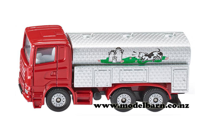 Scania Milk Tanker (red, 79mm)