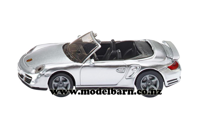 Porsche 911 Turbo Convertible (silver, 78mm)