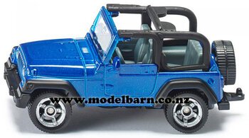Jeep Wrangler (blue, 76mm)-jeep-Model Barn