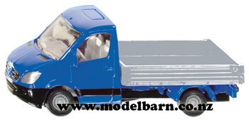 Mercedes Small Tip Truck (blue, 80mm)-mercedes-Model Barn