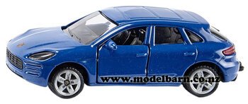 Porsche Macan Turbo (blue, 82mm)-porsche-Model Barn