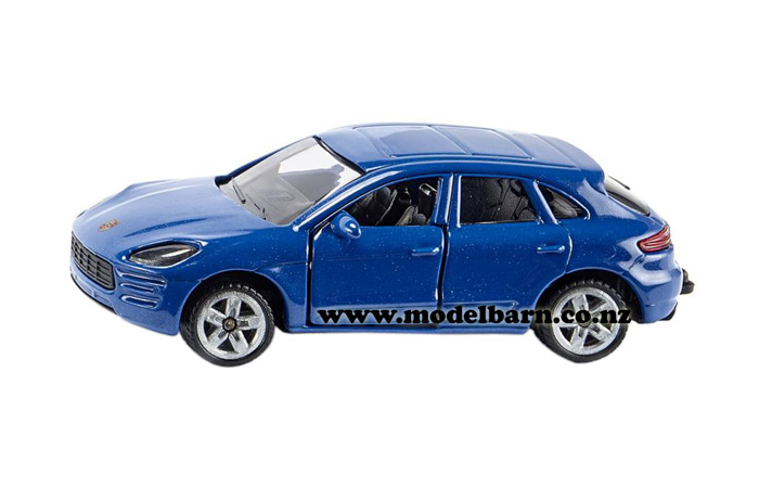 Porsche Macan Turbo (blue, 82mm)