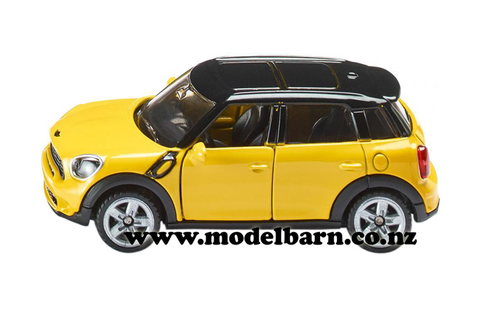 Mini Countryman (yellow & black, 75mm)