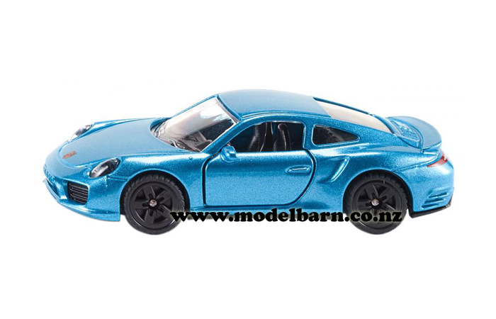 Porsche 911 Turbo S (blue, 78mm)