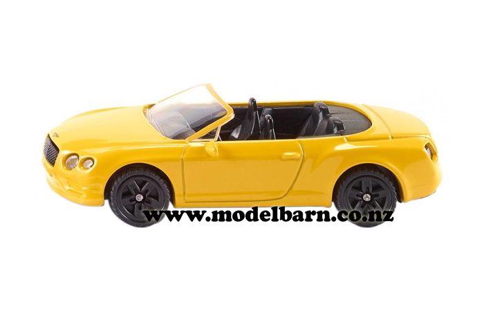 Bentley Continental GT V8 Convertible (yellow, 80mm)