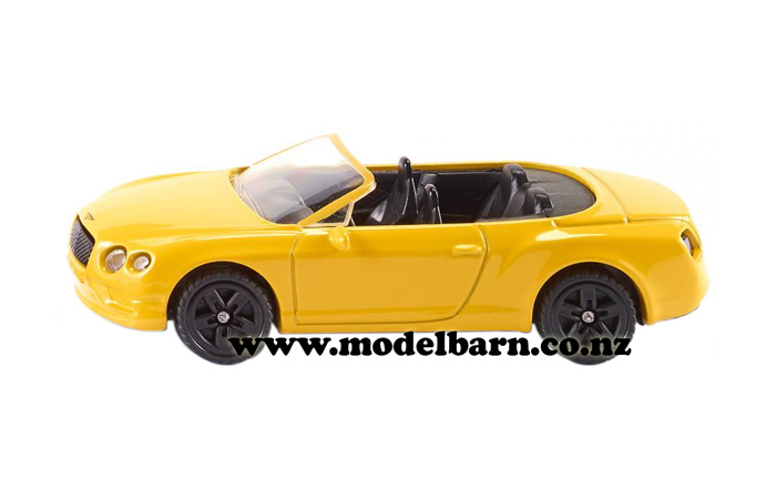 Bentley Continental GT V8 Convertible (yellow, 80mm)