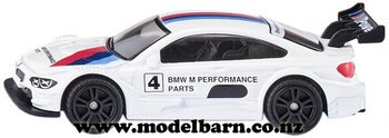 BMW M4 Race Car (2016, white, 80mm)-bmw-Model Barn