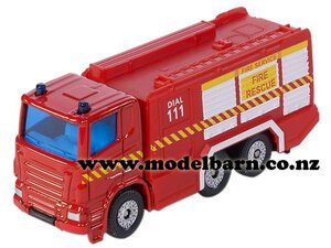 Scania NZ Fire Engine (83mm) "Fire Rescue"-scania-Model Barn
