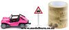 Beach Buggy (pink, 72mm) with 5m Tape Race