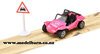 Beach Buggy (pink, 72mm) with 5m Tape Race