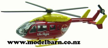 Westpac Rescue Helicopter "Life Flight"  (3rd edition, 145mm)-aircraft-Model Barn